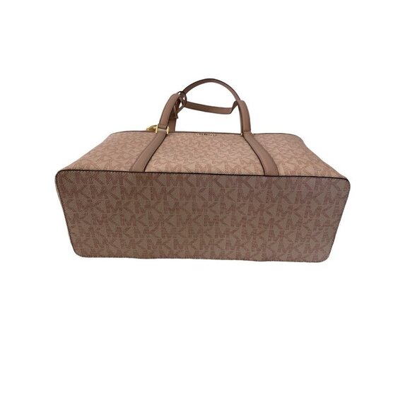 Michael Kors Sady 38T1CD4T7B Ballet Pink Purse Tote Bag & Jet Set Zip Wristlet - Picture 8 of 15